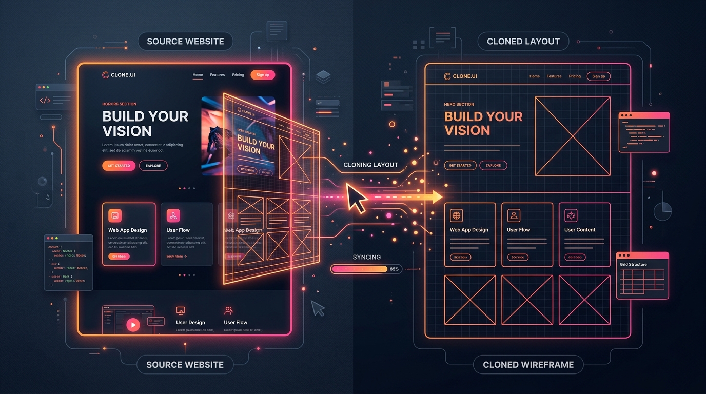 How to Clone a Website Layout Thumbnail